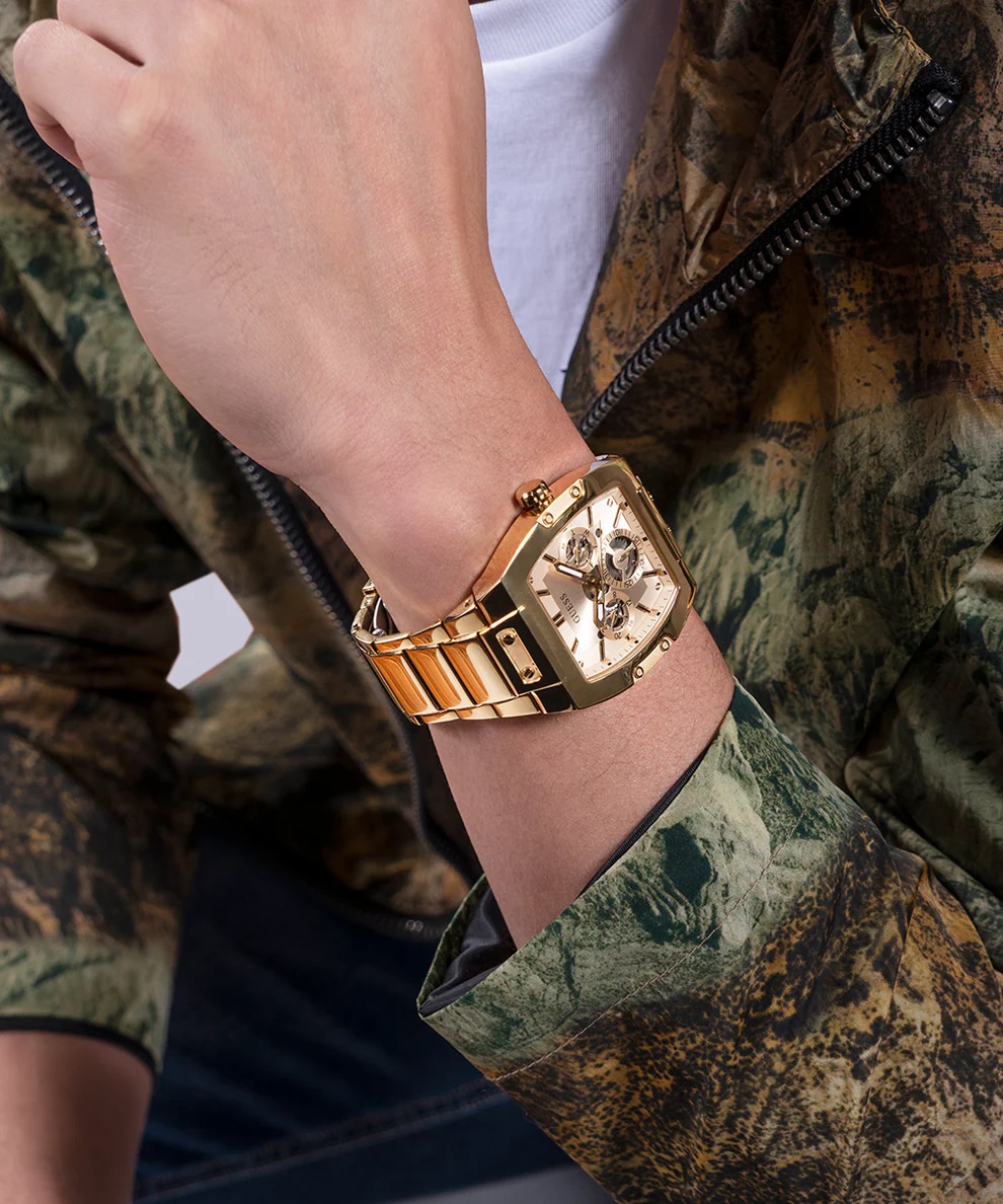 ĐỒNG HỒ NAM GUESS MENS GOLD TONE MULTI-FUNCTION WATCH GW0456G2 13