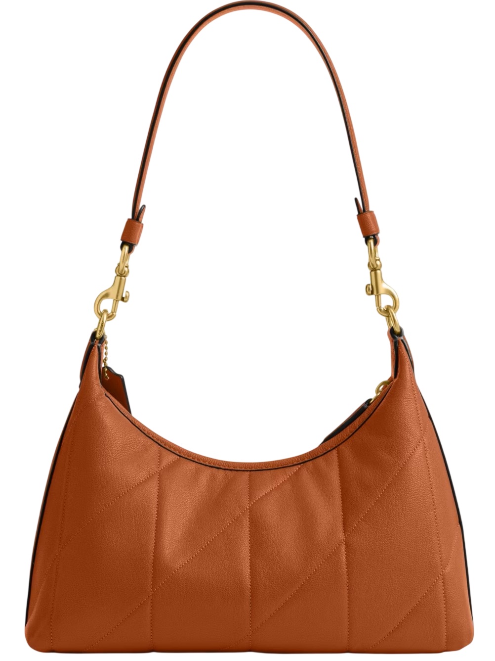 Túi Coach Juliet Shoulder Bag 25 With Quilting Amber Brown CDZ65 5