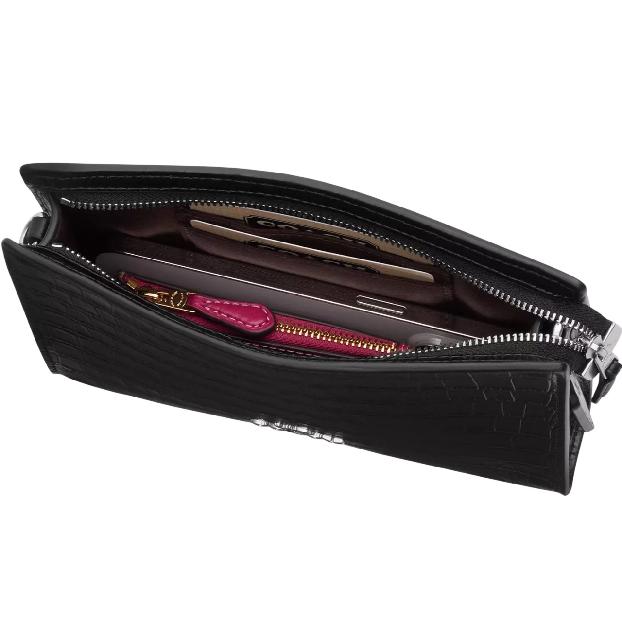 Túi đeo vai Coach Slim Crossbody Black CR238 3