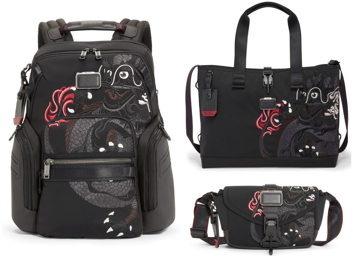Túi Tumi Alpha Bravo Retreat Tote Dragon Print 5