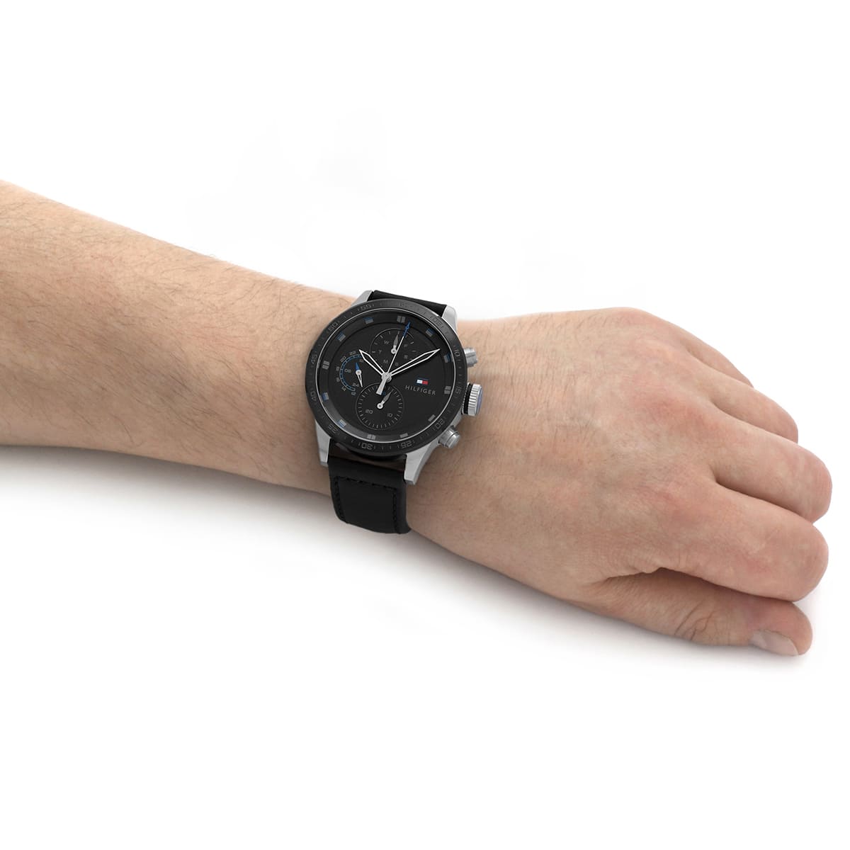 Đồng Hồ Nam Tommy Hilfiger Mens Watch On The Strap Black 1791810 1