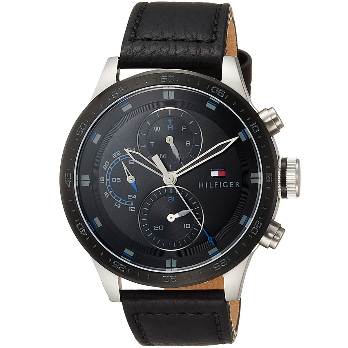 Đồng Hồ Nam Tommy Hilfiger Mens Watch On The Strap Black 1791810 13