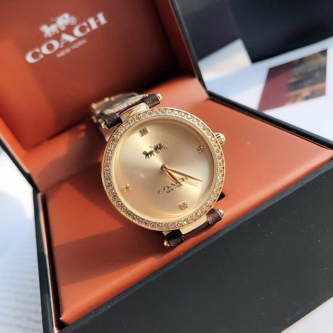 Đồng Hồ Nữ Coach Park Jacquard Signature C Strap Ladies Watch 14503456 11
