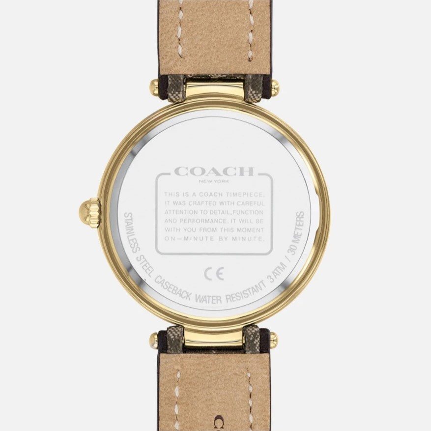 Đồng Hồ Nữ Coach Park Jacquard Signature C Strap Ladies Watch 14503456 12