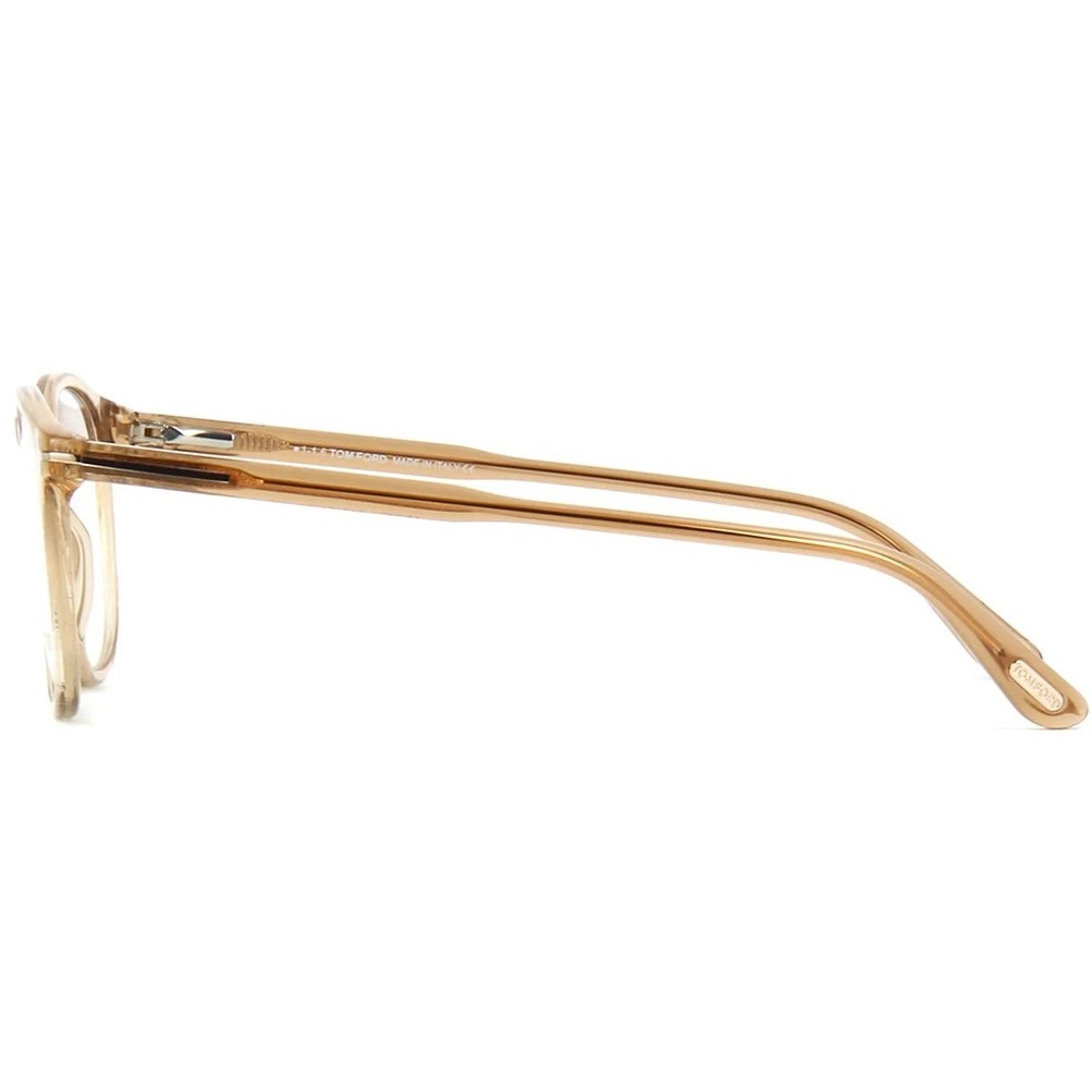 Kính gọng cận Tom Ford Optical In Round Shiny Light Brown Frame FT5401 045 1