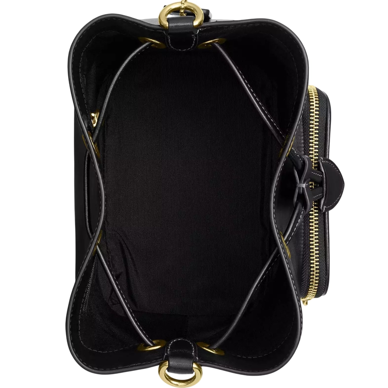 Túi Coach Rowan Bucket Bag With Pocket Black CES95 7
