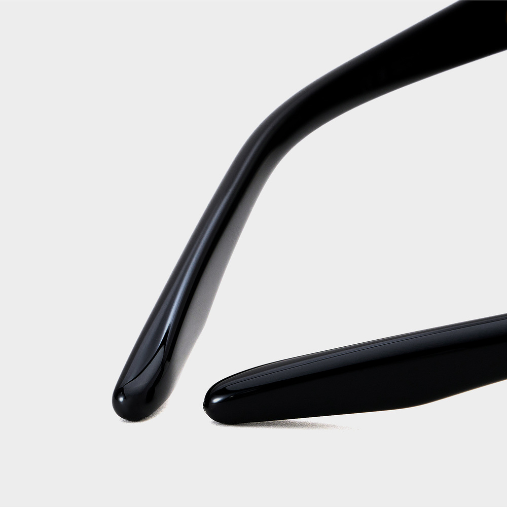 Mắt kính Gentle Monster Duns 01 Modern Cat-Eye Sunglasses In Black Acetate 8