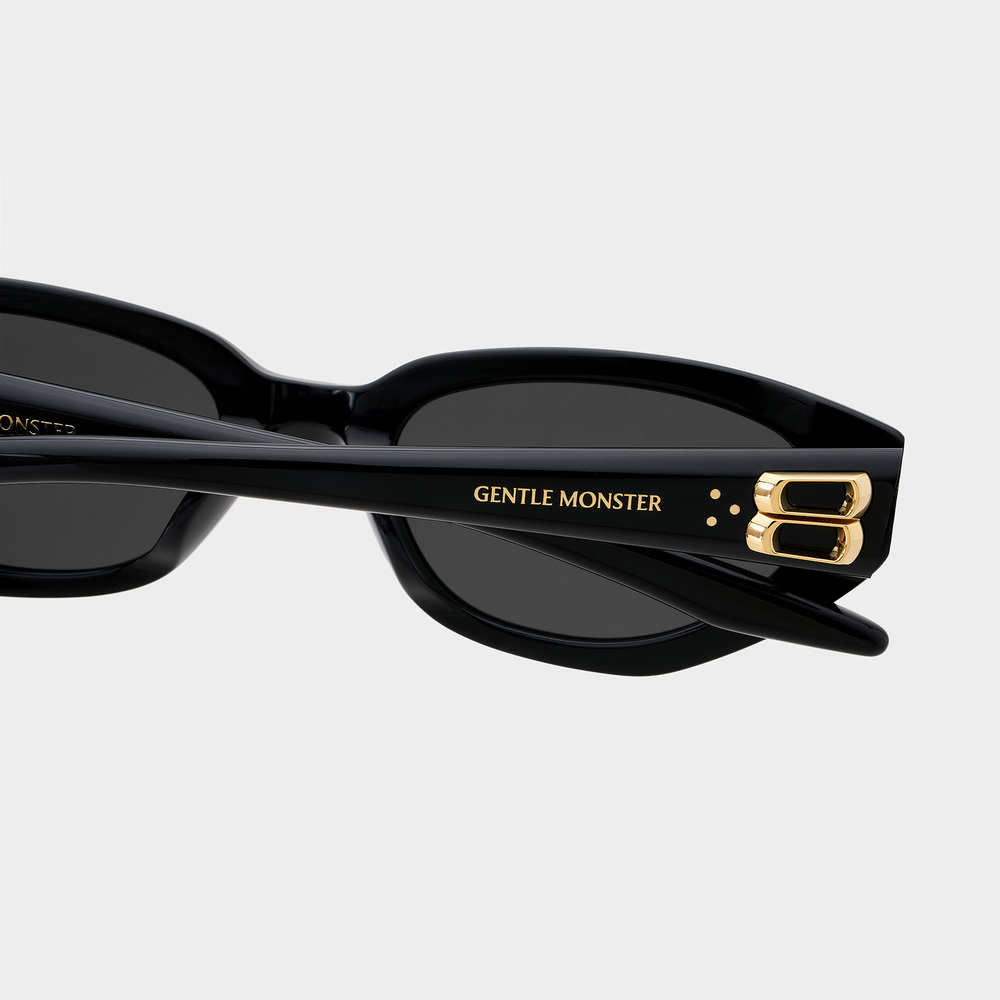 Mắt kính Gentle Monster Duns 01 Modern Cat-Eye Sunglasses In Black Acetate 13