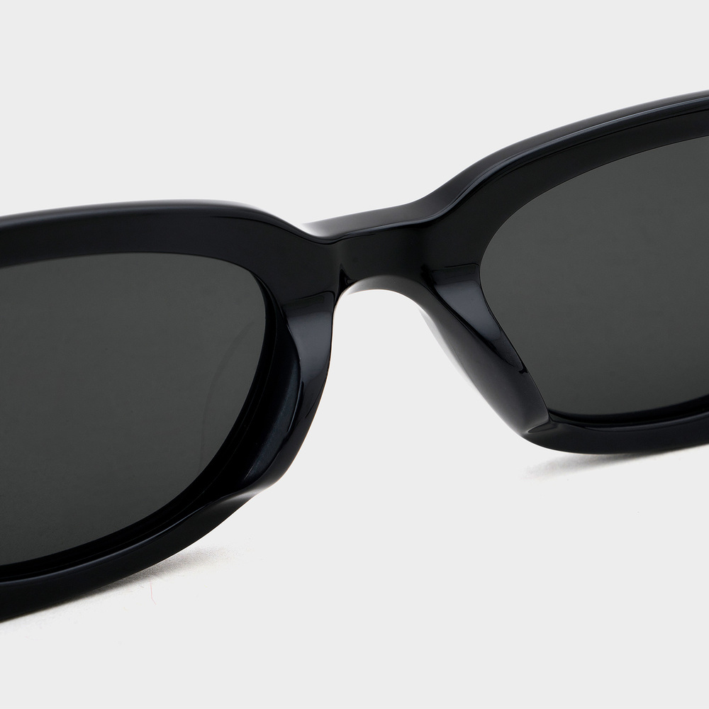 Mắt kính Gentle Monster Duns 01 Modern Cat-Eye Sunglasses In Black Acetate 15