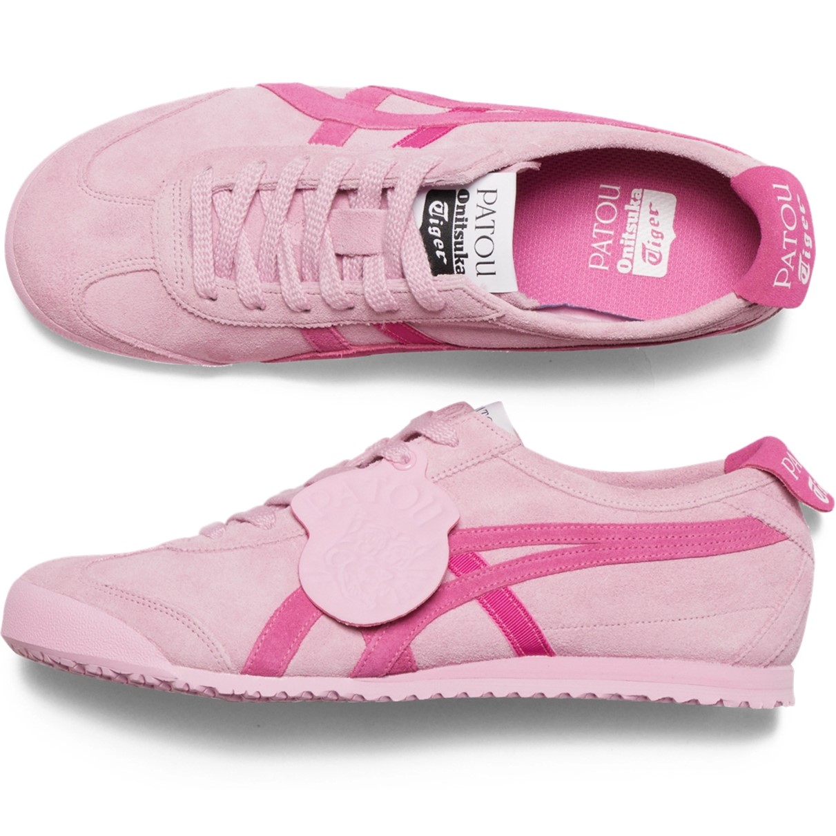 Giày Onitsuka Tiger x Patou Mexico 66 Cotton Candy Bright Rose 1183C380-700 3