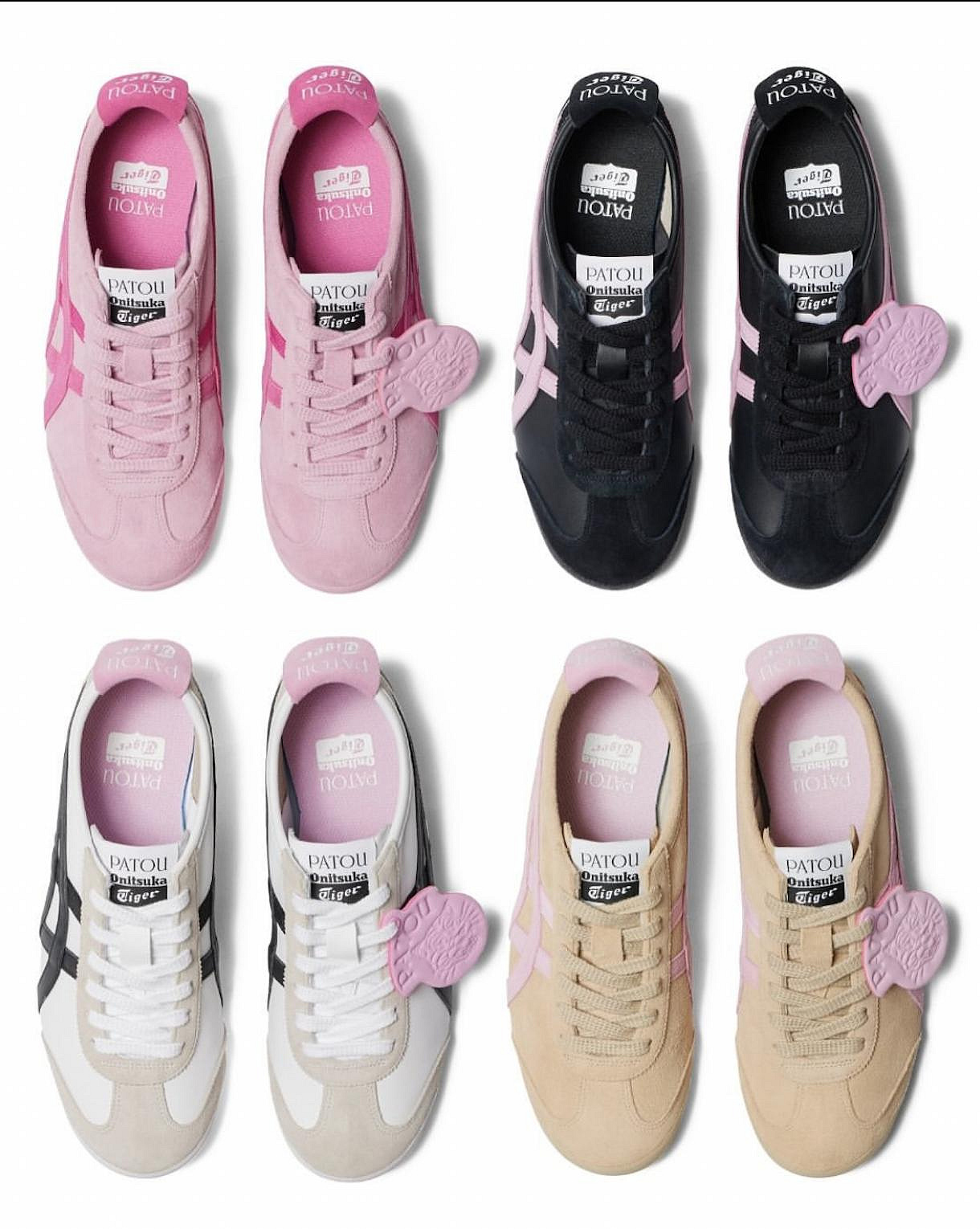 Giày Onitsuka Tiger x Patou Mexico 66 Cotton Candy Bright Rose 1183C380-700 8