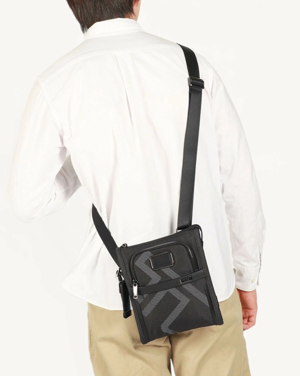 Túi đeo chéo Tumi Alpha Pocket Bag Small Reflective T-Jacquard 6