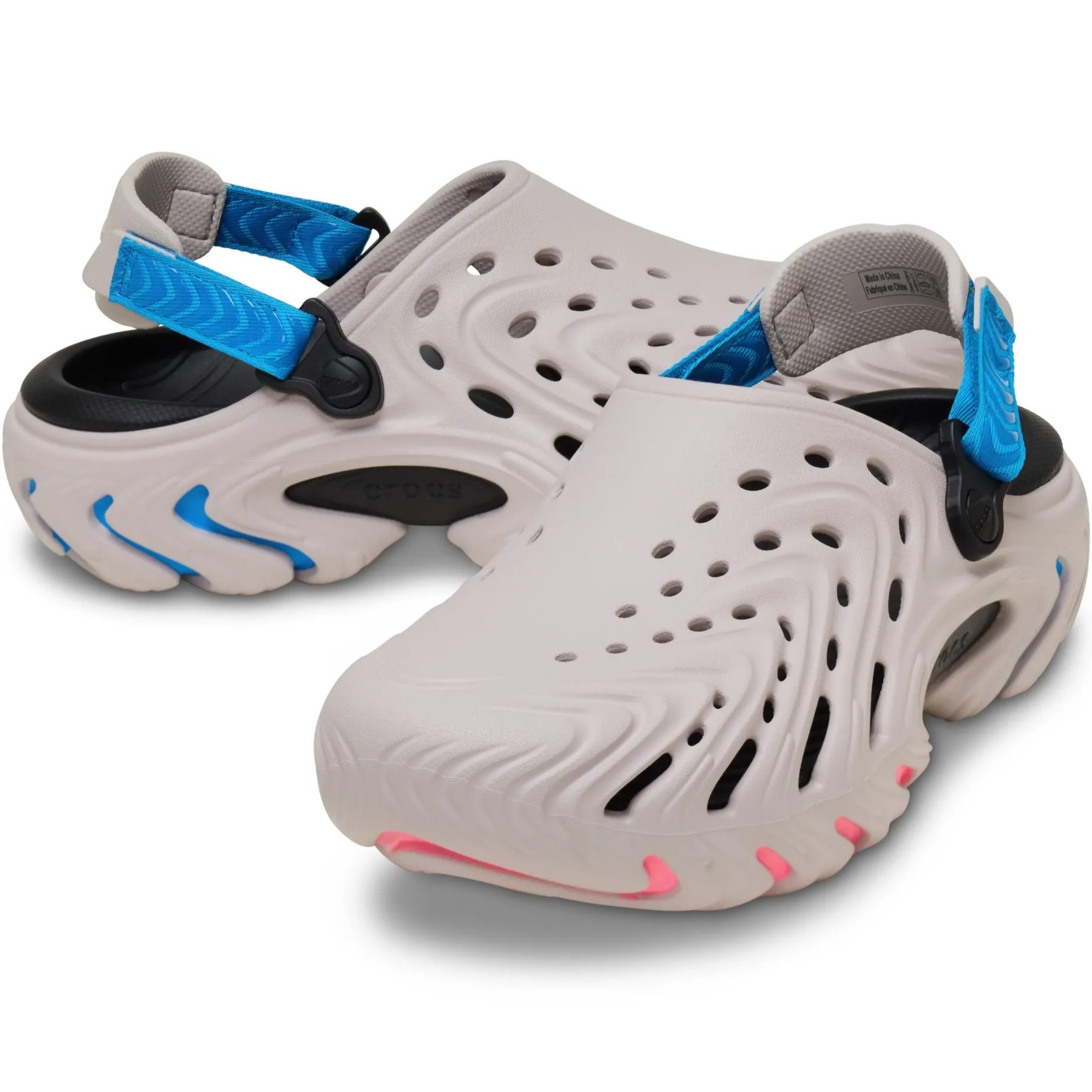 Giày Clog Unisex Crocs Echo II Chrome Solar Burst 3