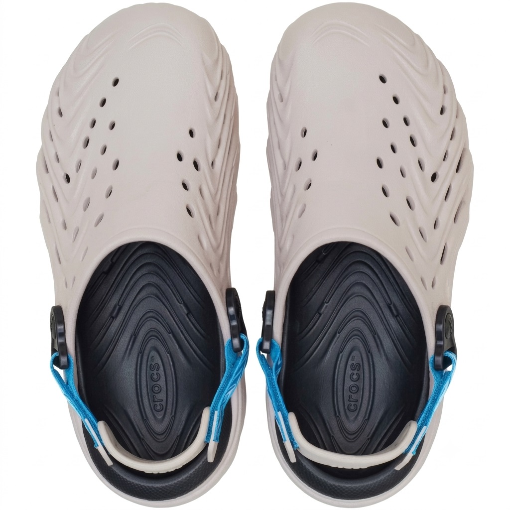 Giày Clog Unisex Crocs Echo II Chrome Solar Burst 5