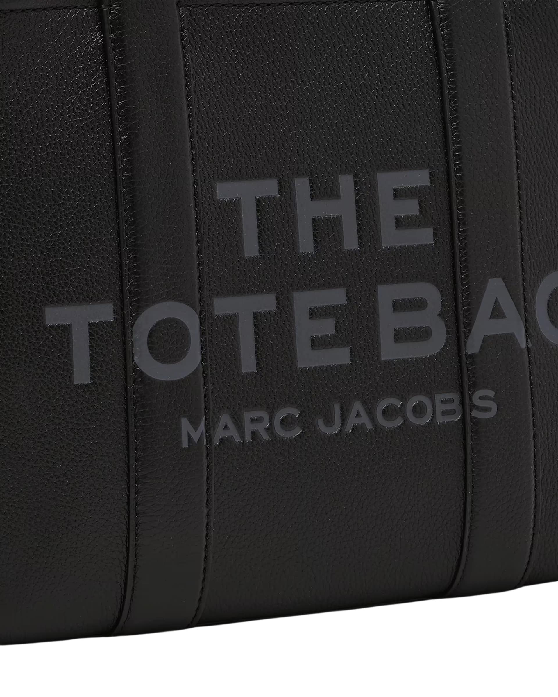 Túi Marc Jacobs The Leather Medium Tote Bag Black H004L01PF21 1