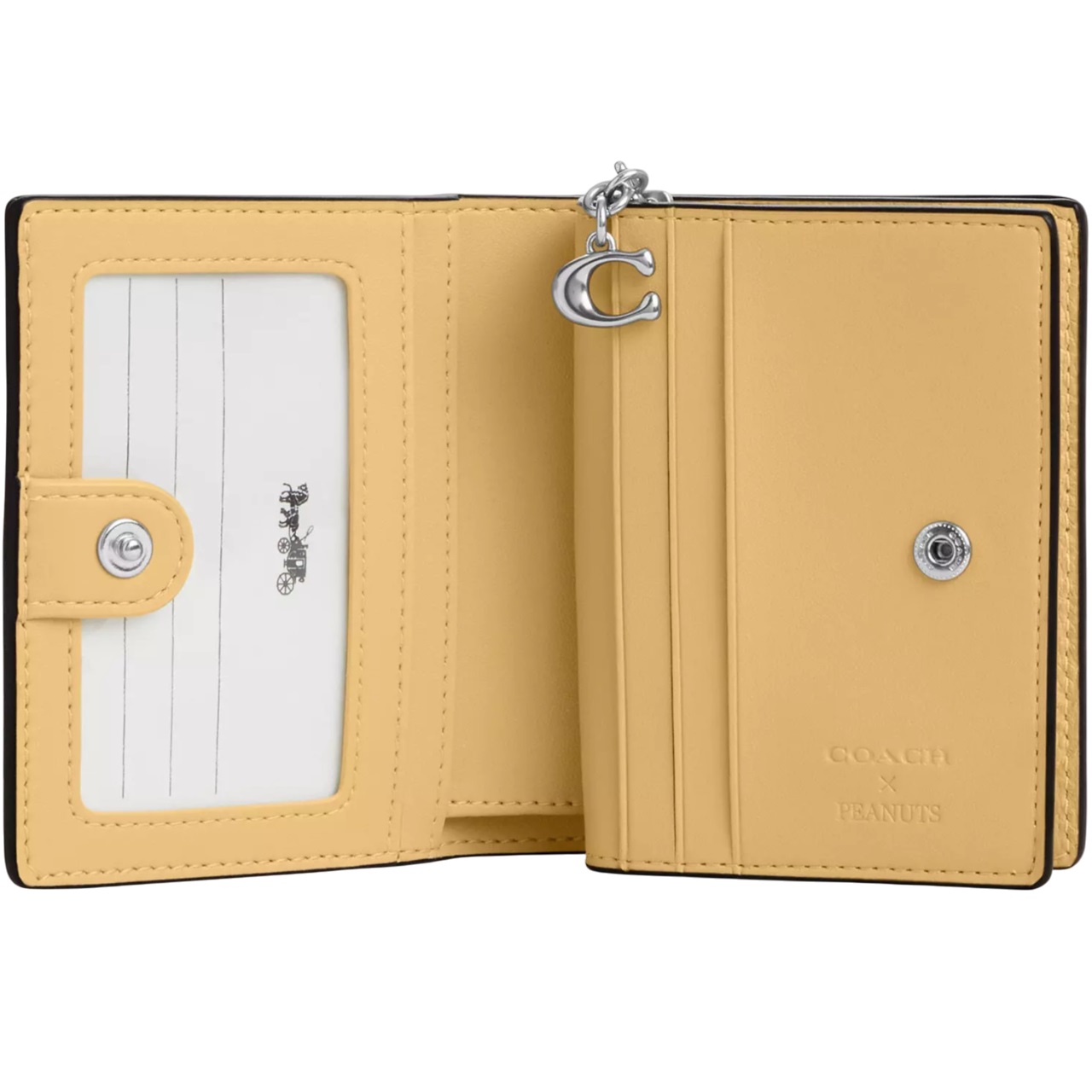 Ví Coach X Peanuts Snap Wallet With Charlie Brown Hay Multi CBN90 1