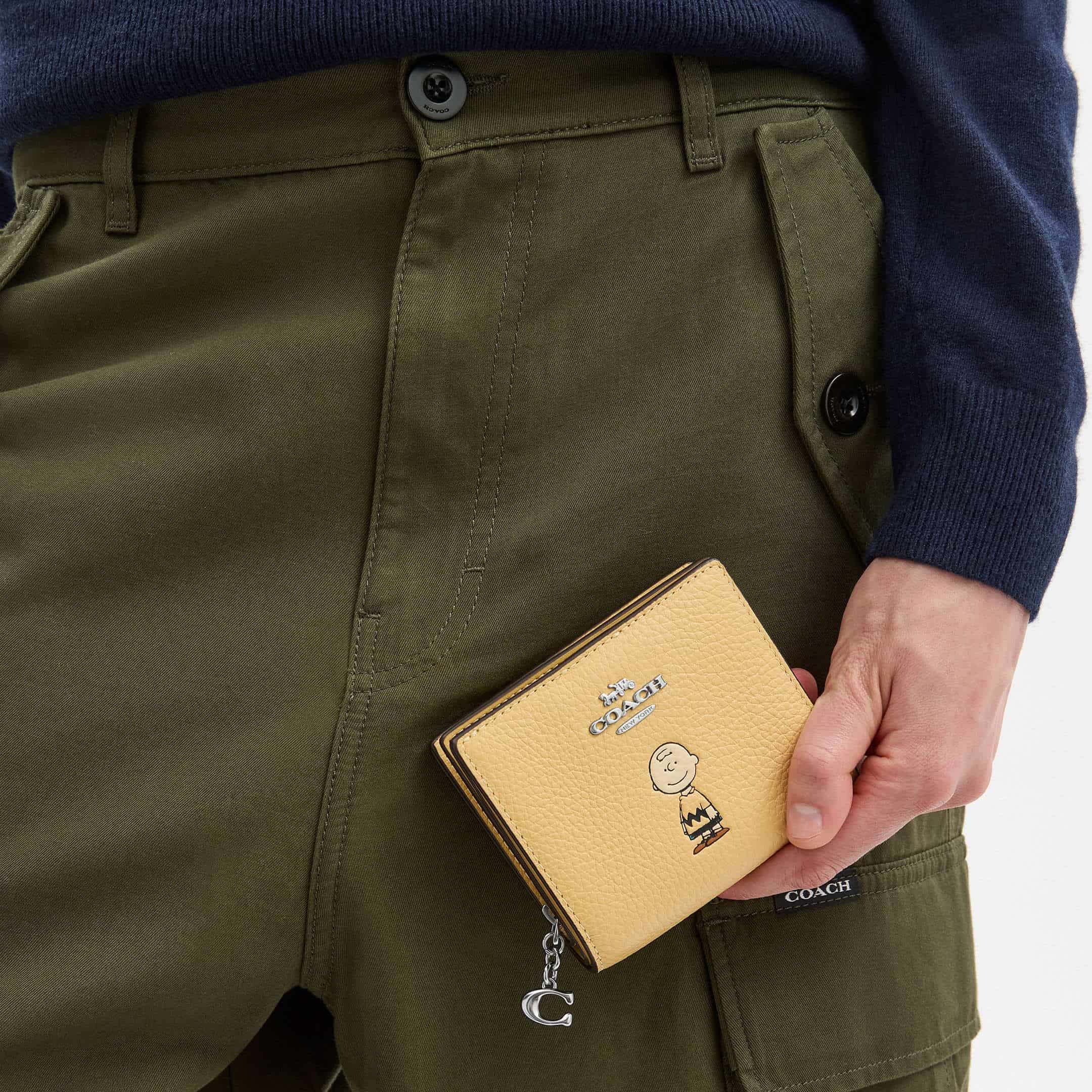 Ví Coach X Peanuts Snap Wallet With Charlie Brown Hay Multi CBN90 3