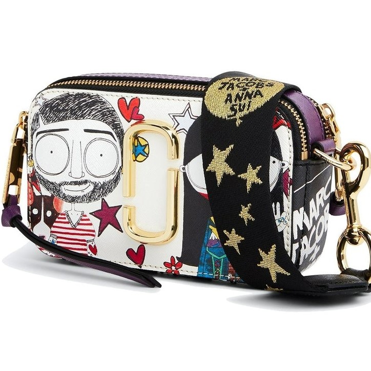 Túi đeo chéo nữ Marc Jacobs da thật | Túi xách Anna Sui Crossbody Snapshot Camera bag mẫu mới nhất 14