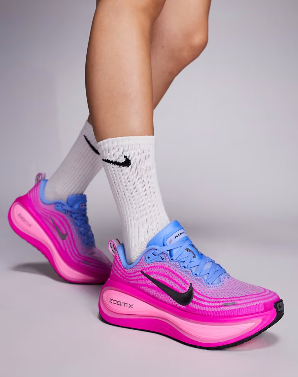 Giày Nike nữ Vomero Plus Womens Road Running Shoes Royal Pulse Fire Pink HV8154-400 14