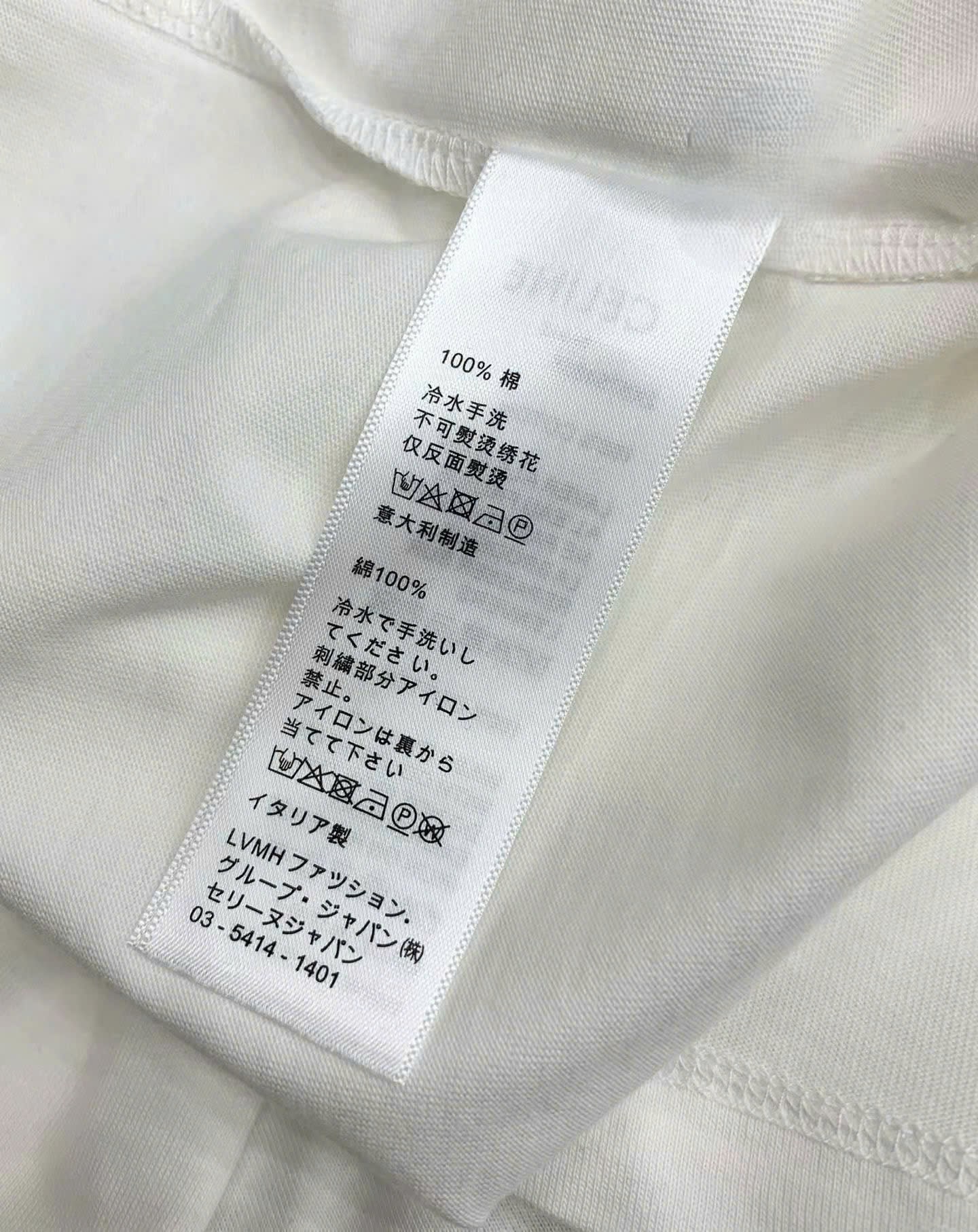 Áo thun Celine Double Layered T-shirt In Fine Cotton Jersey 2