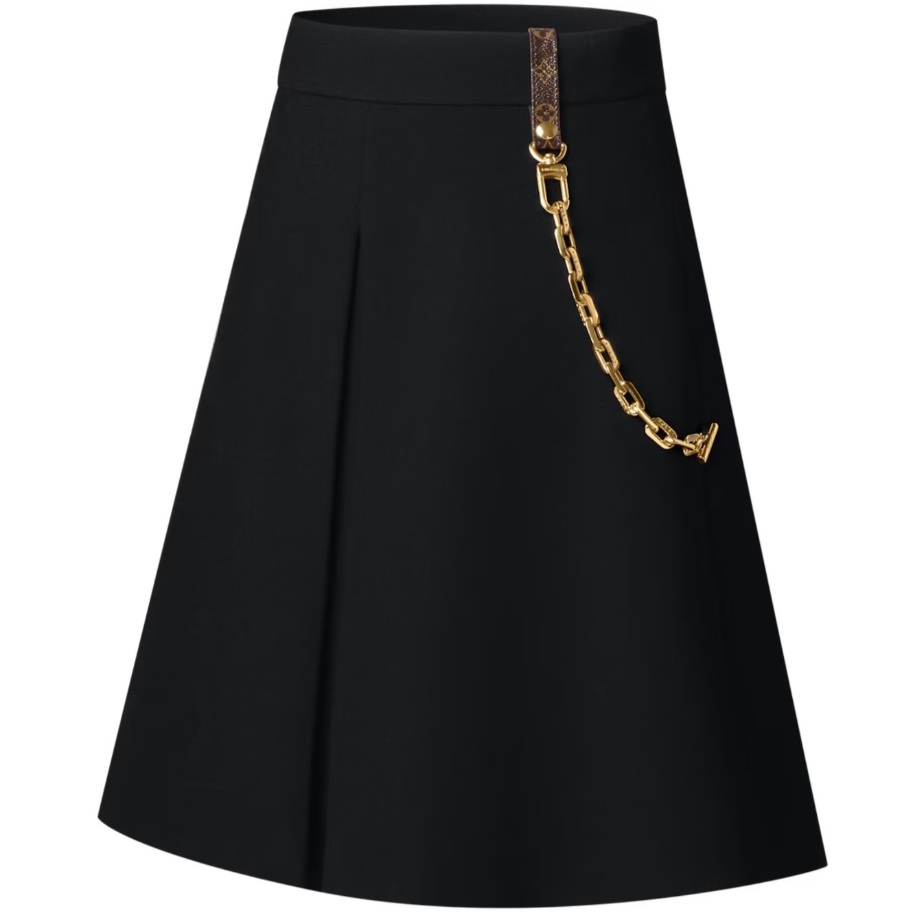 Váy LV Chain Detail A-Line Mini Skirt 3