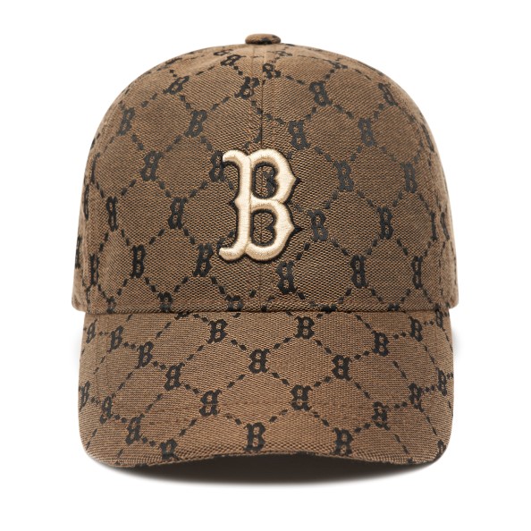 NÓN KẾT MLB MONOGRAM DIAMOND JACQUARD BOSTON CAP 11