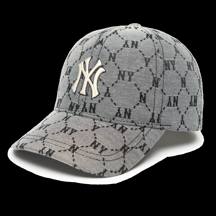 NÓN KẾT MLB MONOGRAM DIAMOND JACQUARD UNSTRUCTURED BALL CAP NEW YORK YANKEES CAP 5