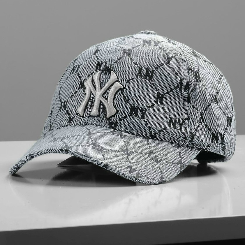 NÓN KẾT MLB MONOGRAM DIAMOND JACQUARD UNSTRUCTURED BALL CAP NEW YORK YANKEES CAP 9