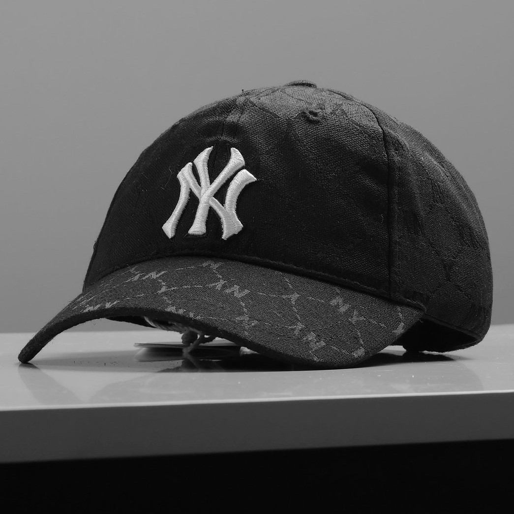 NÓN KẾT MLB MONOGRAM DIAMOND JACQUARD UNSTRUCTURED BALL CAP NEW YORK YANKEES CAP UNISEX 9