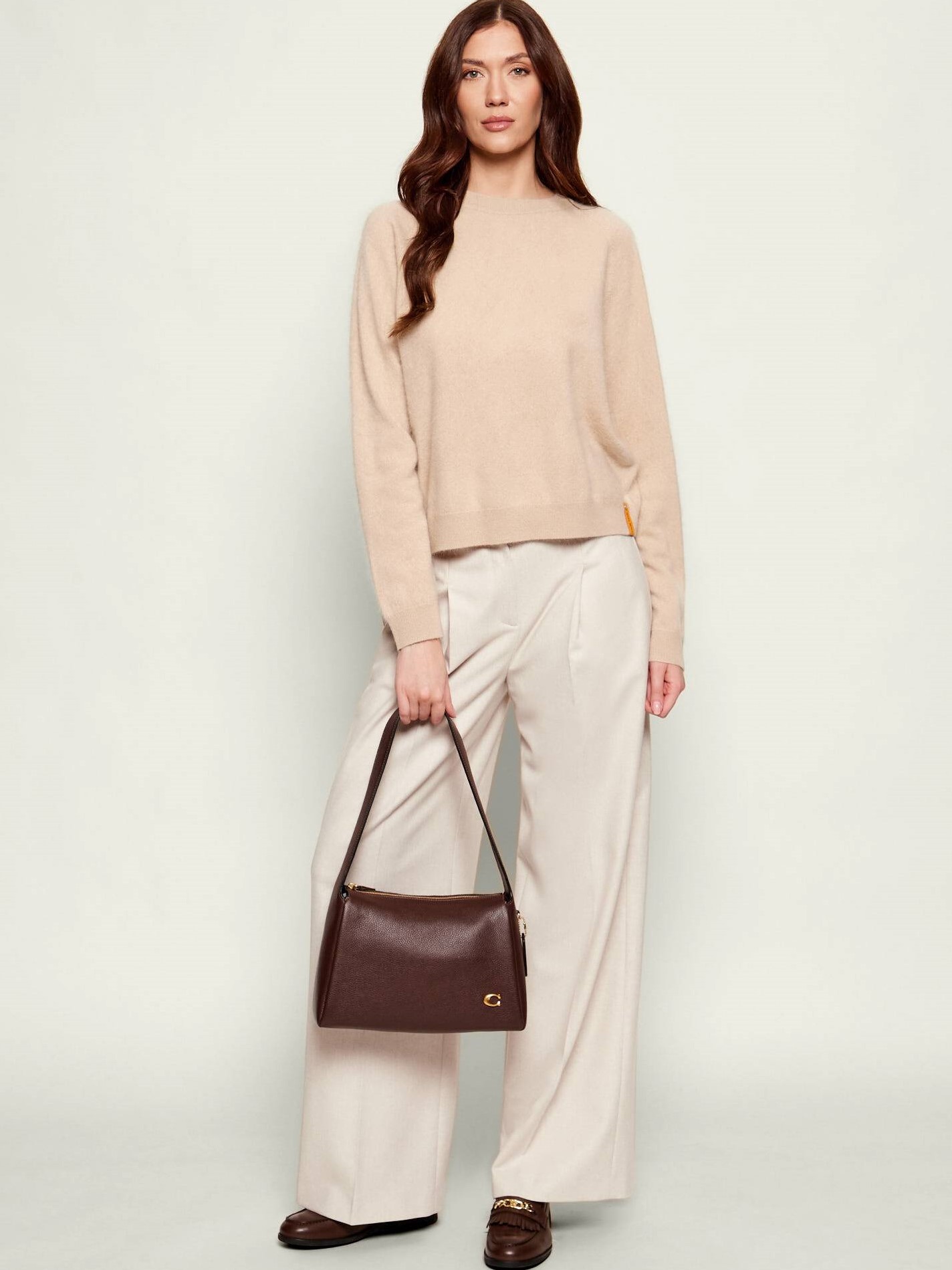 Túi Coach nữ Lola Shoulder Bag Maple CCC45 10