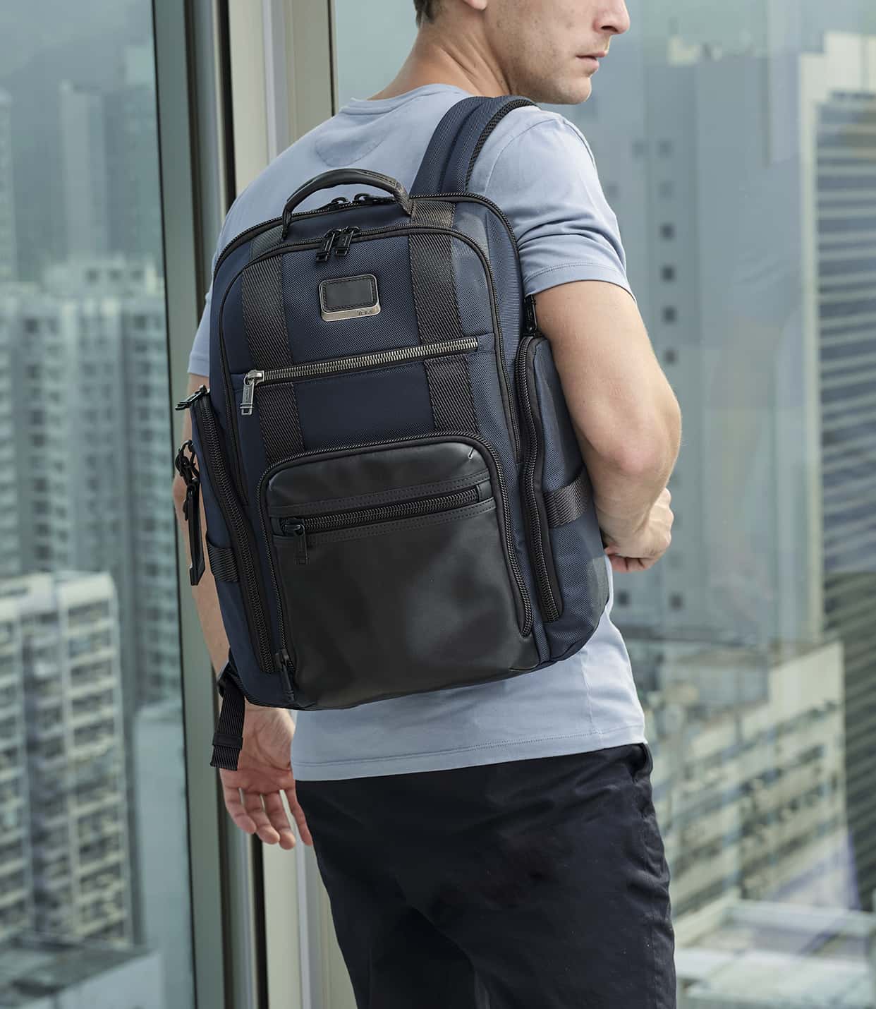 BALO TUMI SHEPPARD DELUXE BRIEF PACK ALPHA BRAVO BACKPACK 9