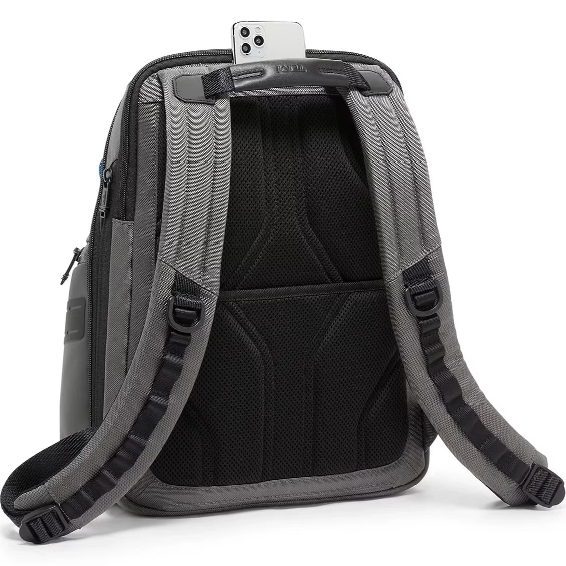 Balo Du Lịch Tumi Alpha Bravo Navigation Backpack Grey Blue 1