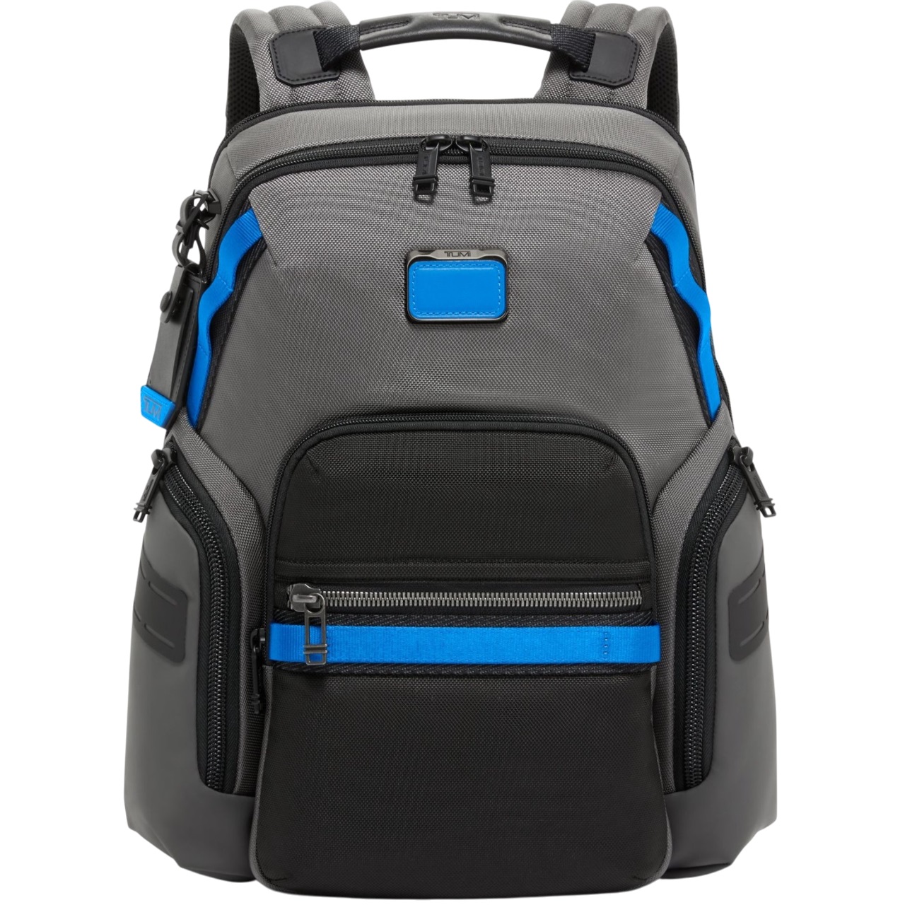 Balo Du Lịch Tumi Alpha Bravo Navigation Backpack Grey Blue 2