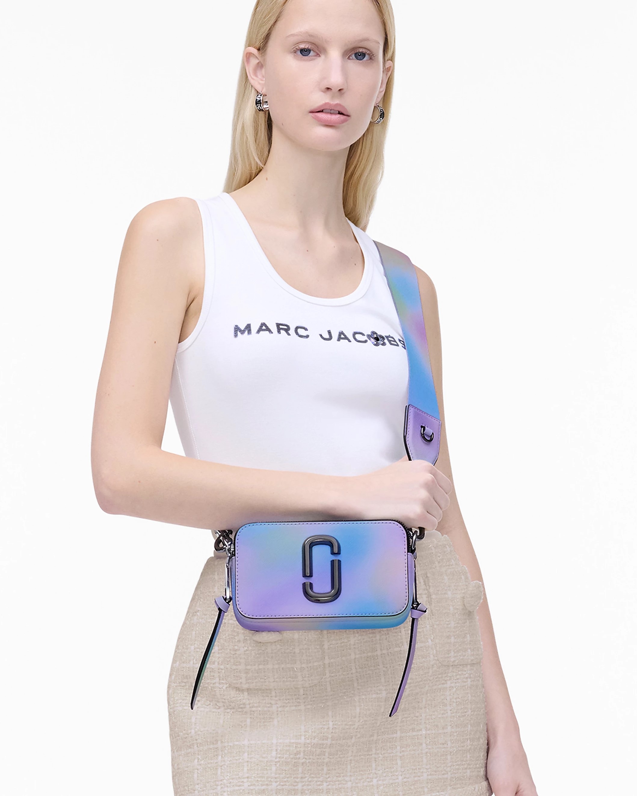 Túi xách nữ Marc Jacobs in phun The Airbrush Snapshot Crossbody Bag 2P5HCR002H02 6