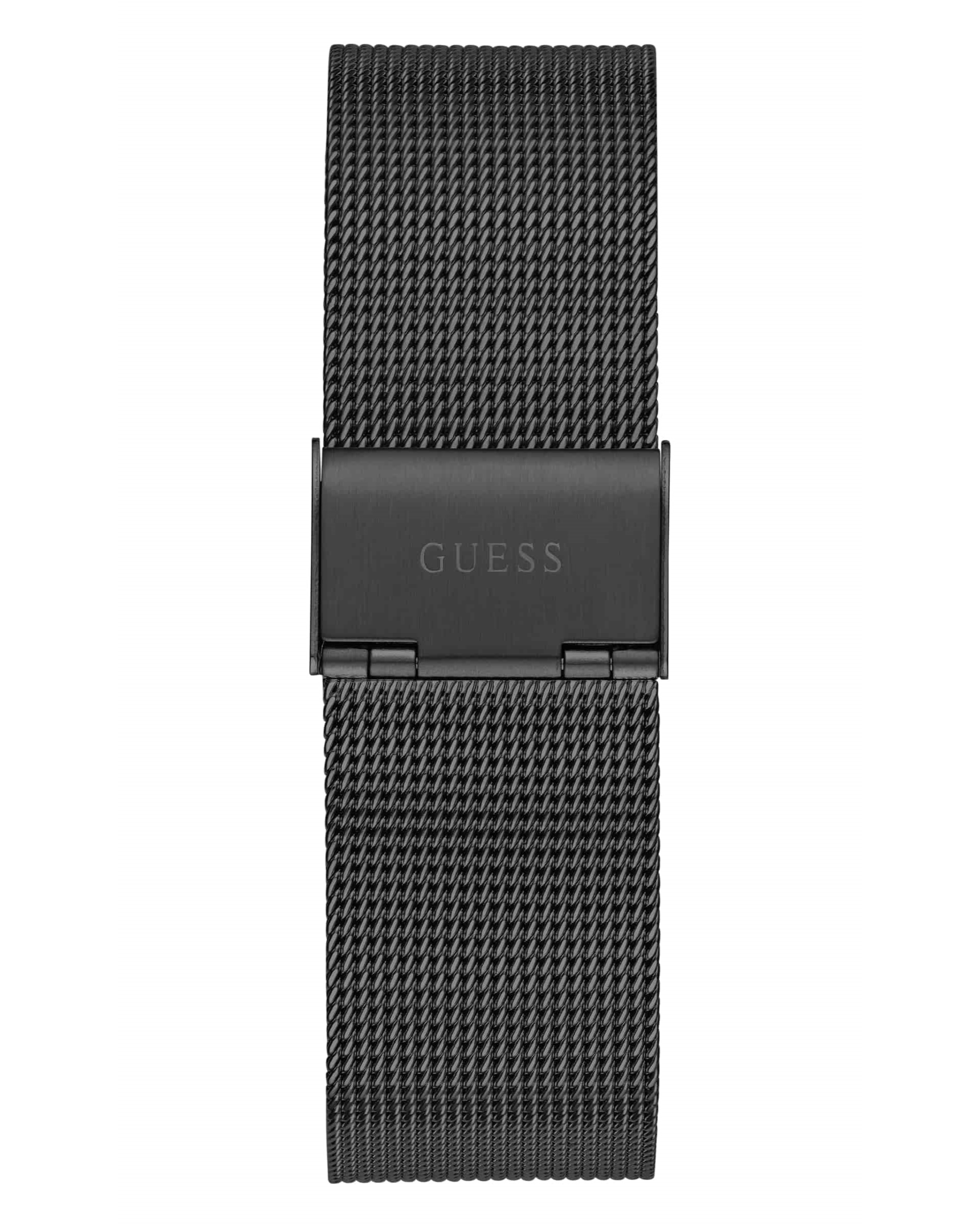 ĐỒNG HỒ NAM GUESS ANALOG WATCH FOR MEN BLACKMESH POLISHED BRACELET GW0538G3 6