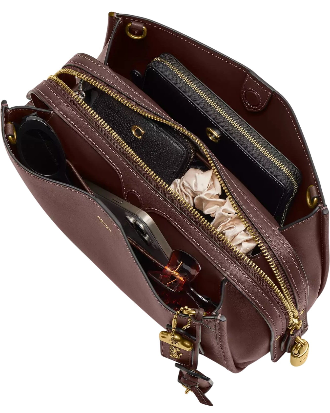 Túi Coach Rogue Bag 34 Maple CCX18 7