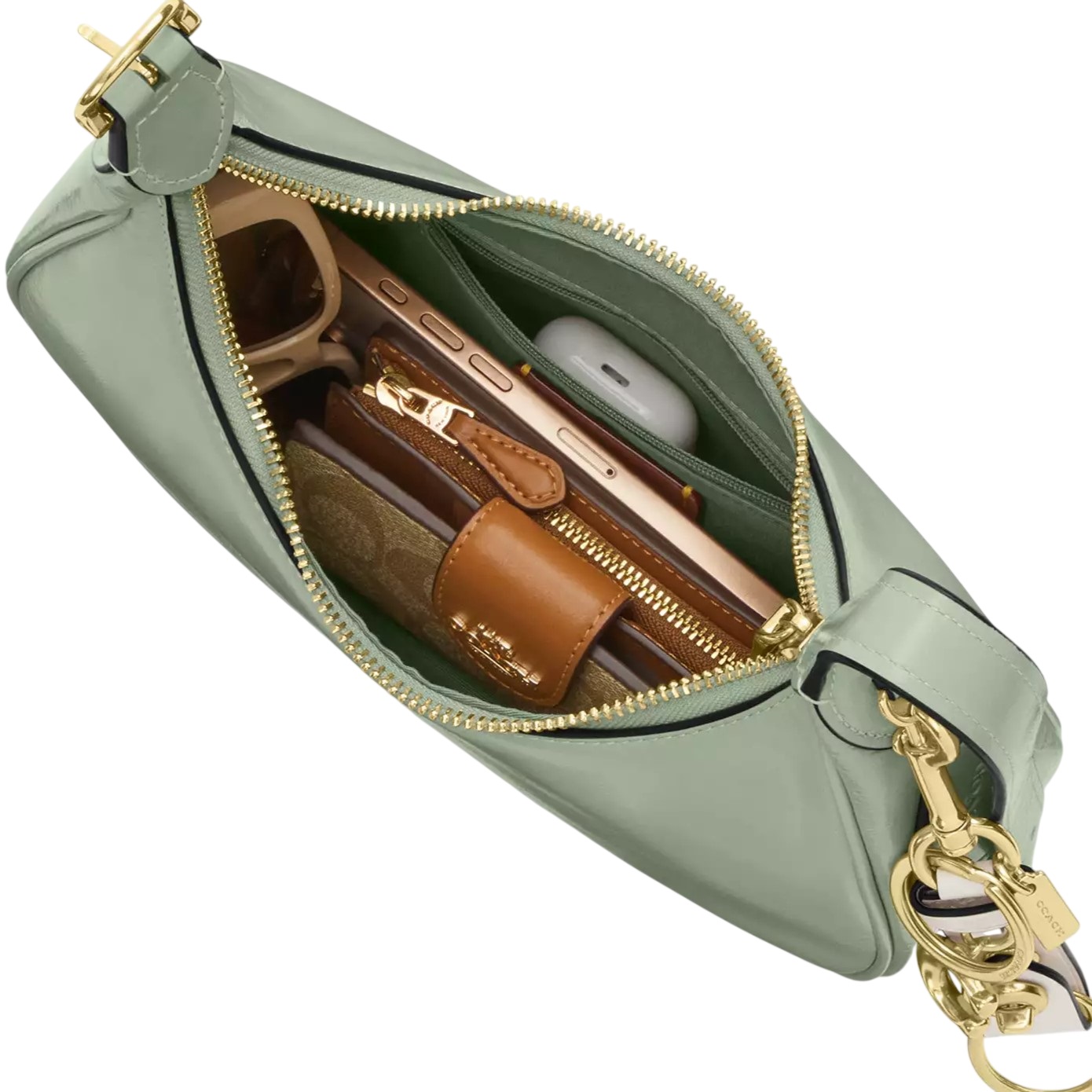 Túi Coach Emily Shoulder Bag Light Pistachio CDX24 5