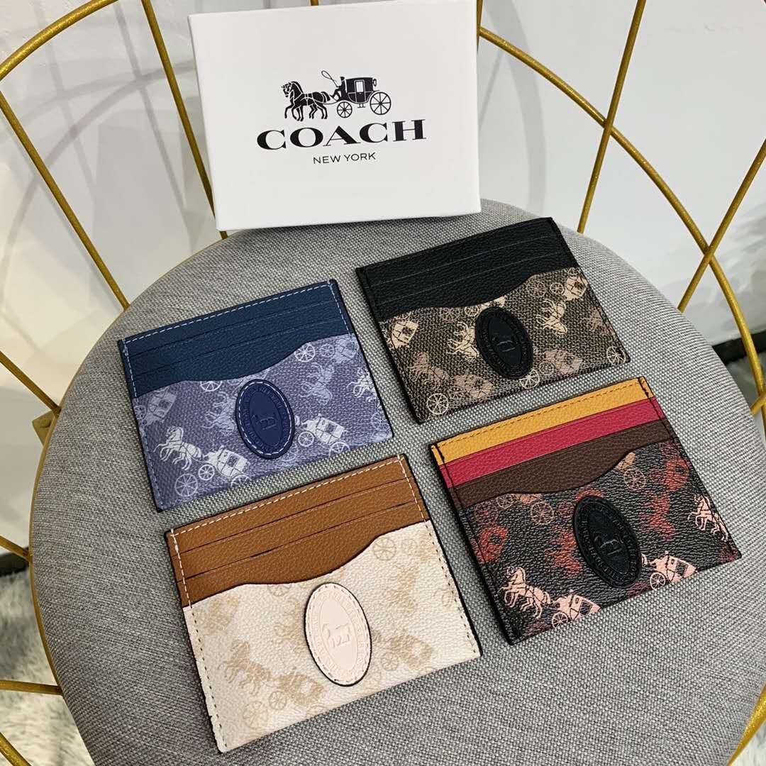 VÍ COACH MINI NỮ CAO CẤP | COACH CARD HOLDER WALLET 2