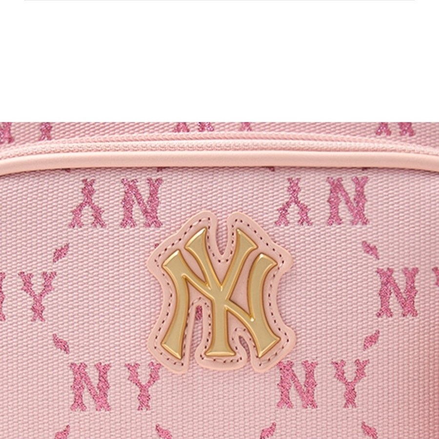 Túi Đeo Chéo Nữ MLB Diamond Monogram Camera Bag NY Yankees Pink 7ACRMDA4N-50PKL 8
