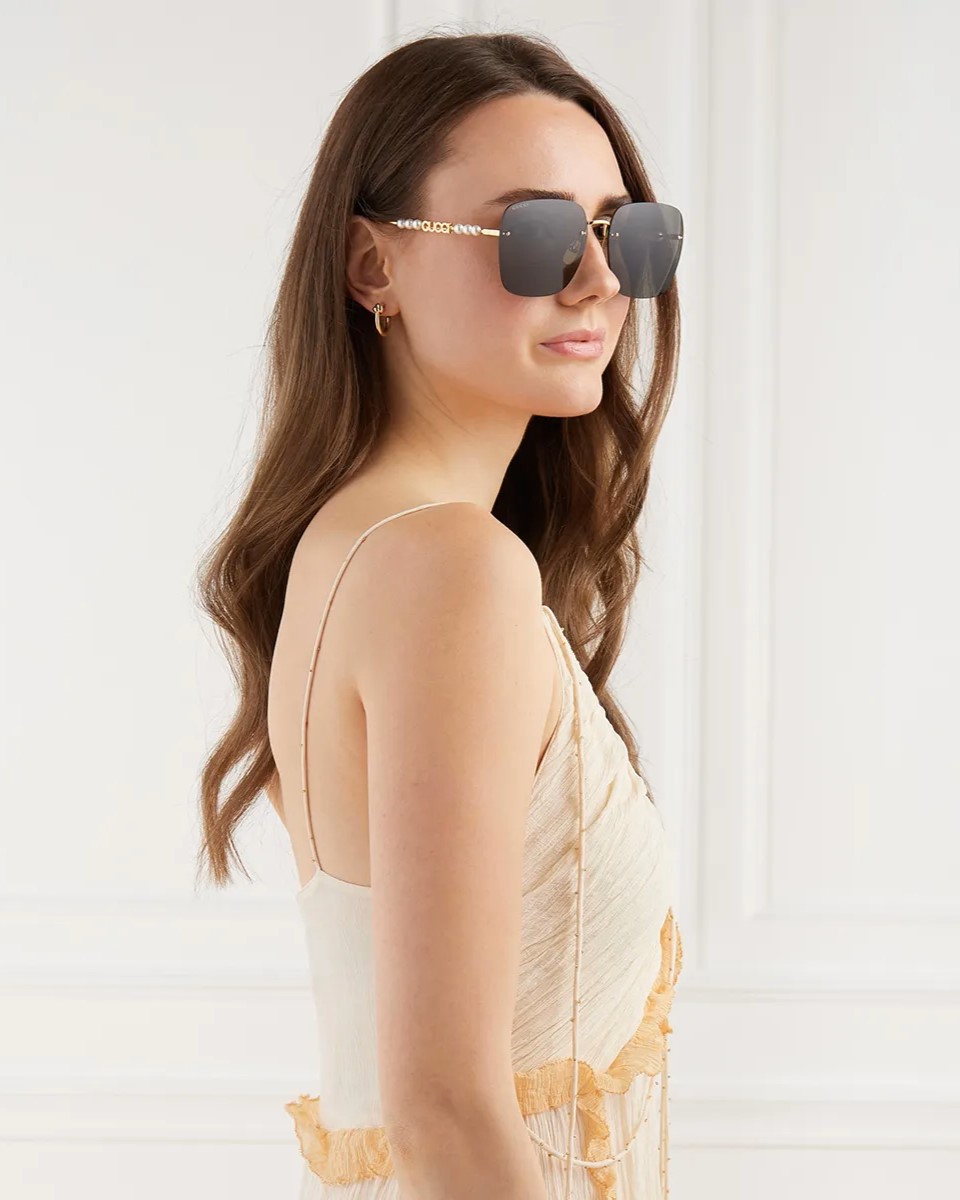 Kính Mát Nữ Gucci Square Sunglass GG1923SA 001 5