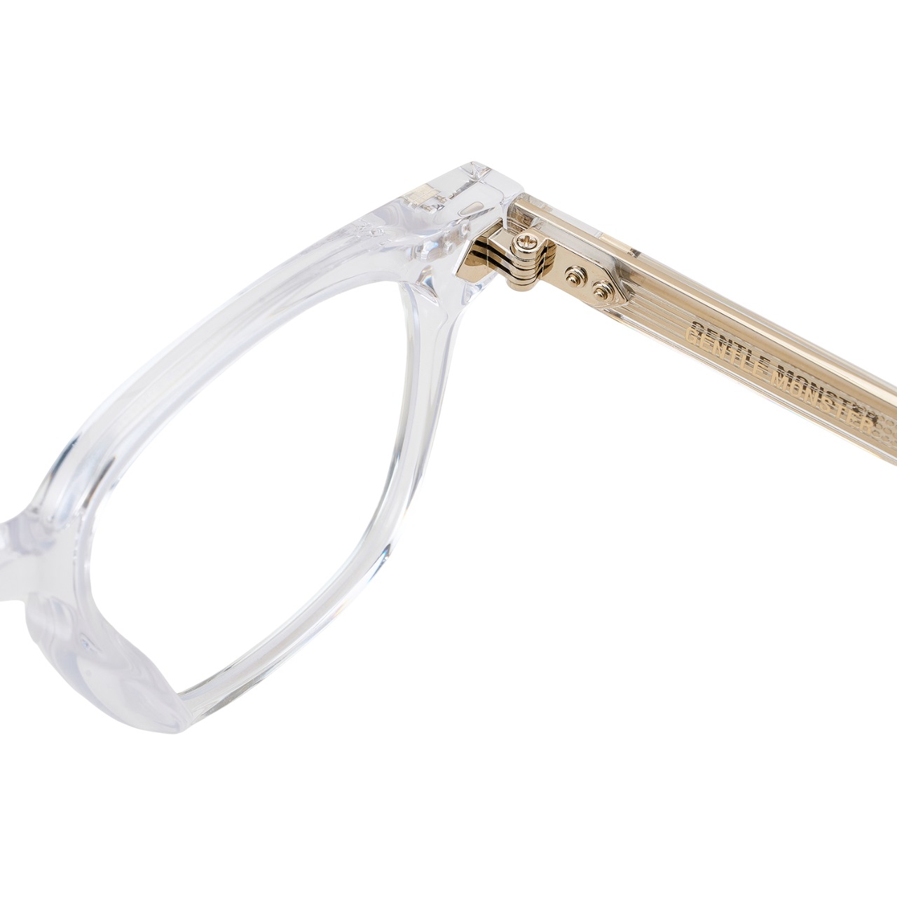 Mắt kính Gentle Monster Kubo C1 Square Glasses in Clear Acetate Frame 13