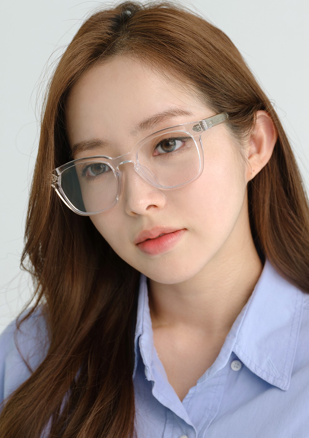 Mắt kính Gentle Monster Kubo C1 Square Glasses in Clear Acetate Frame 15