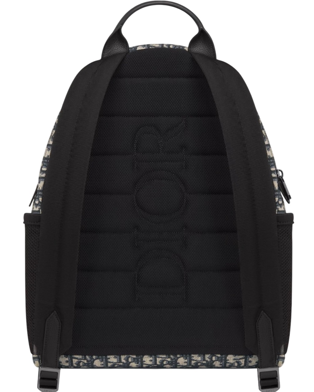 Balo Dior 8 Backpack Beige and Black Dior Oblique Jacquard 2