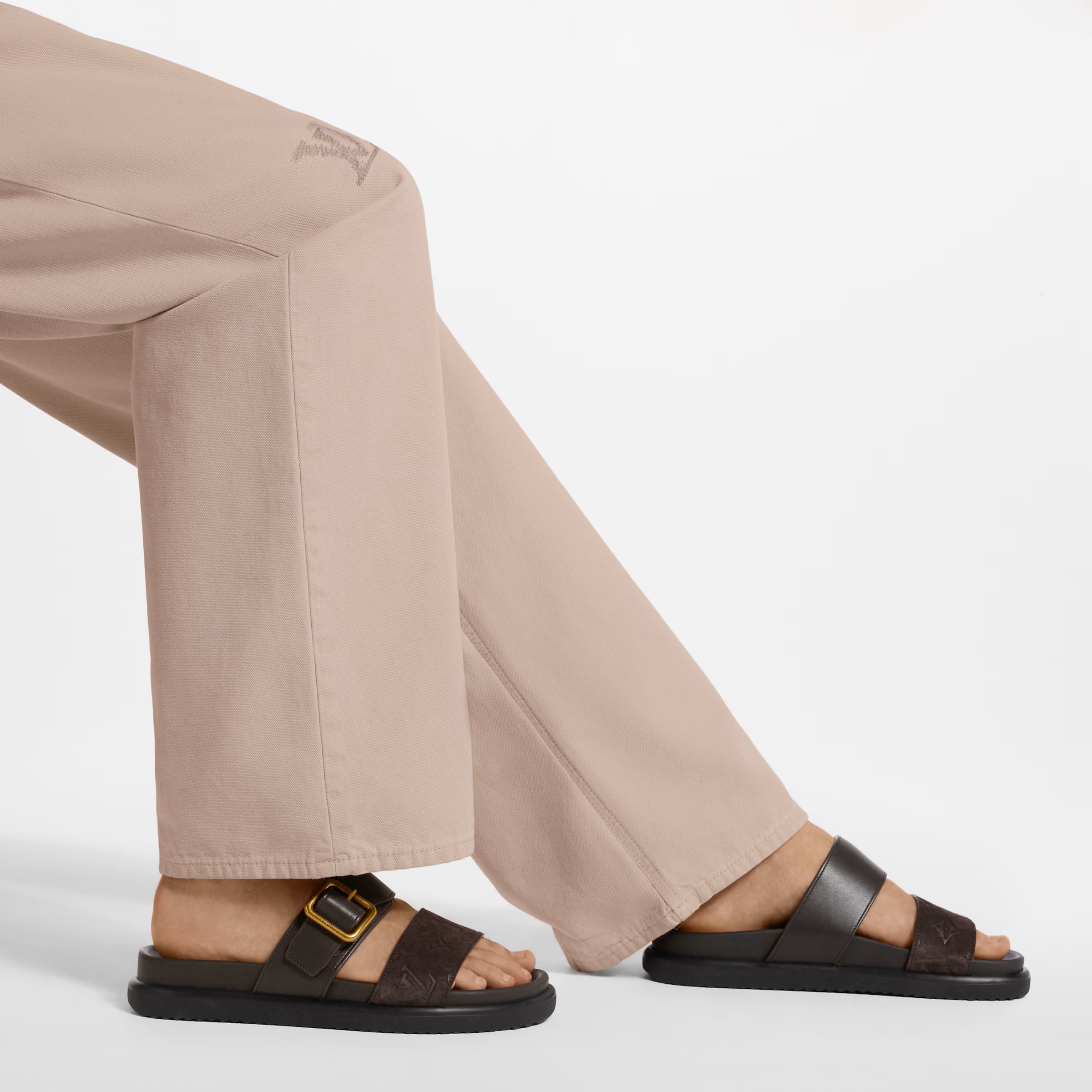 Dép Louis Vuitton LV Venice Mule Brown 2