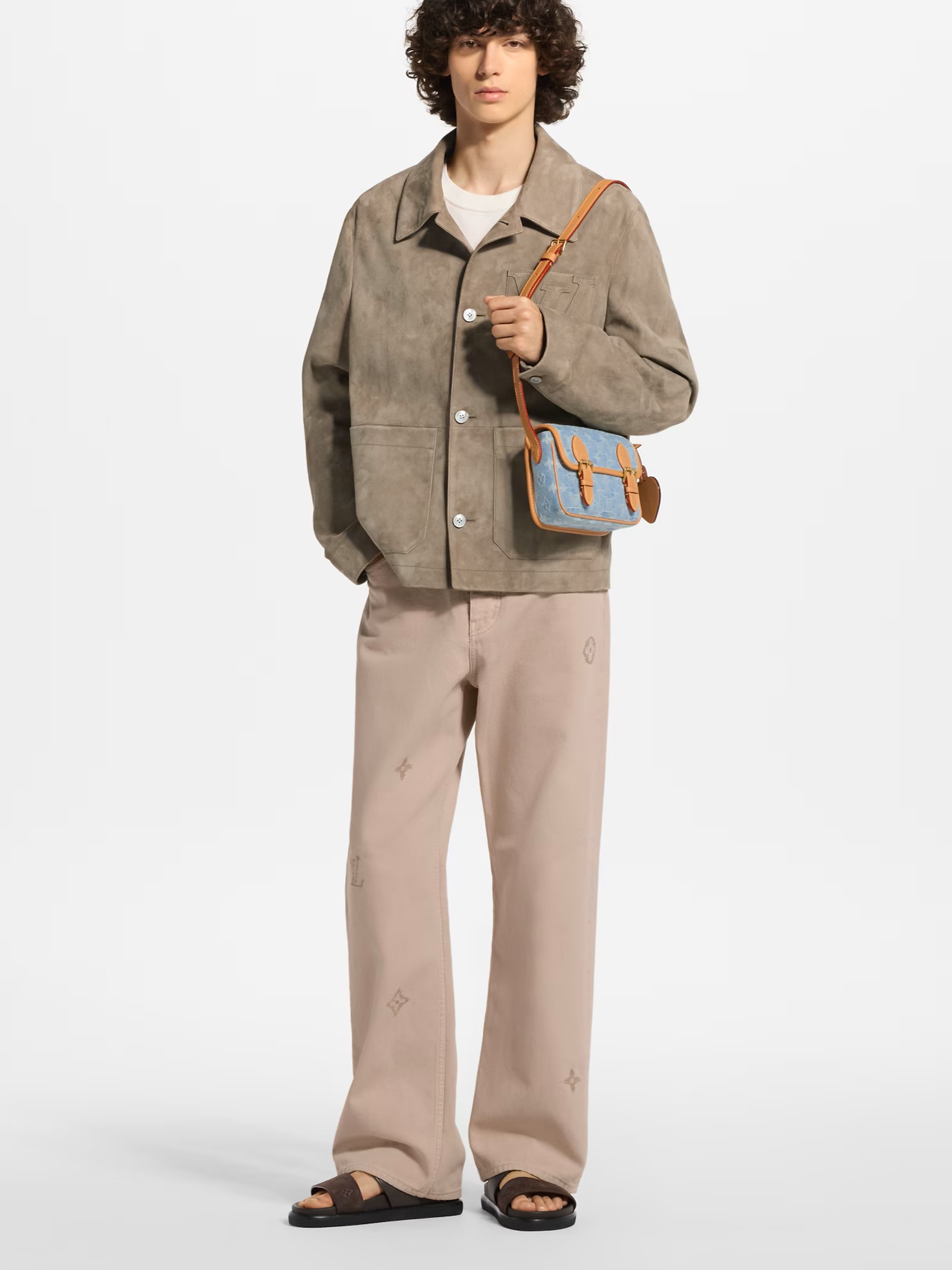 Dép Louis Vuitton LV Venice Mule Brown 5