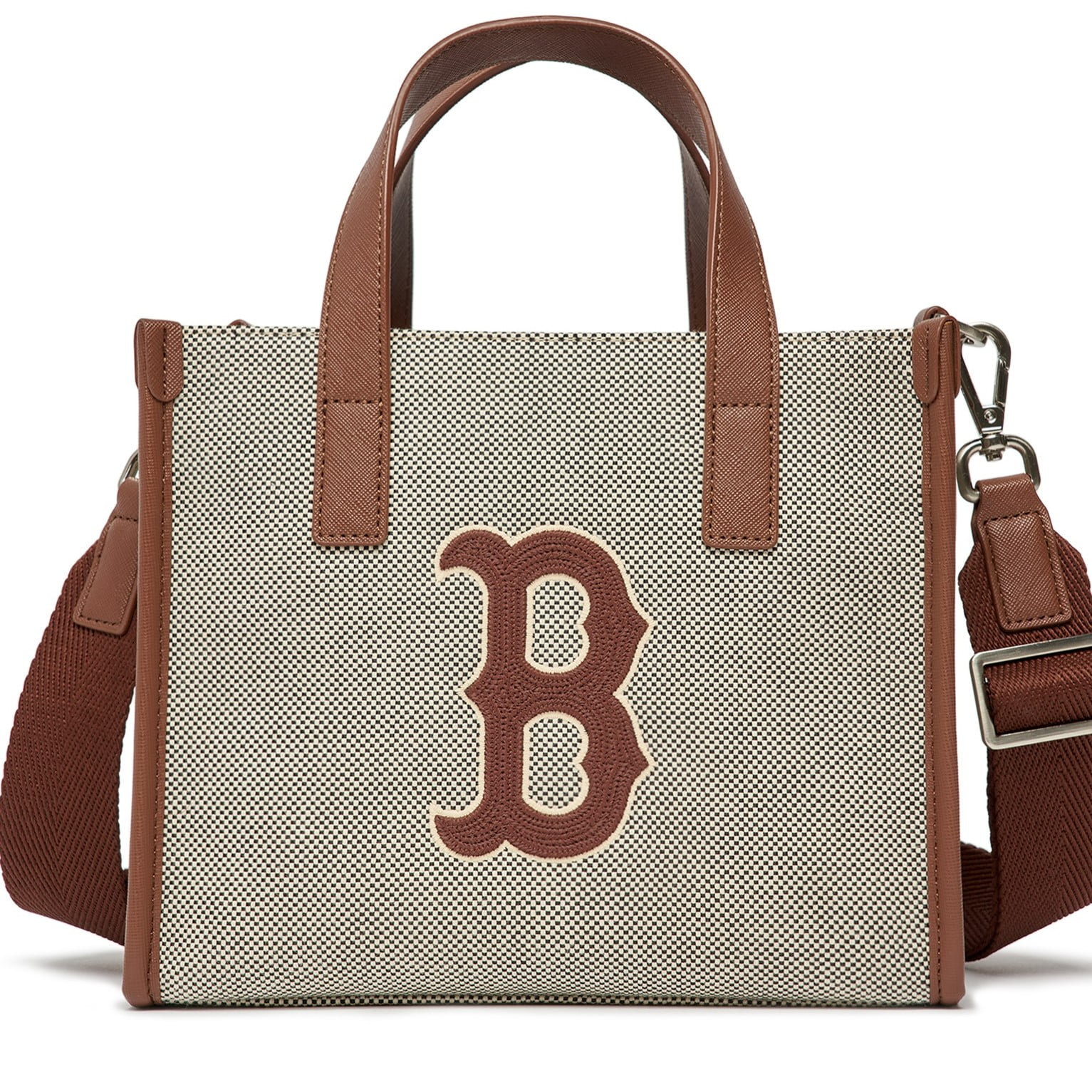 Dép MLB Boston siêu cấp logo chữ B thêu nổi sắc nét