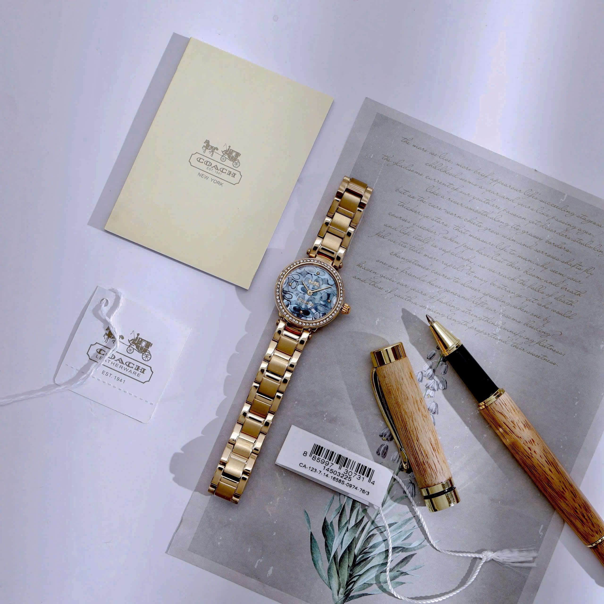 Đồng Hồ Coach Nữ Quartz 14503225 9