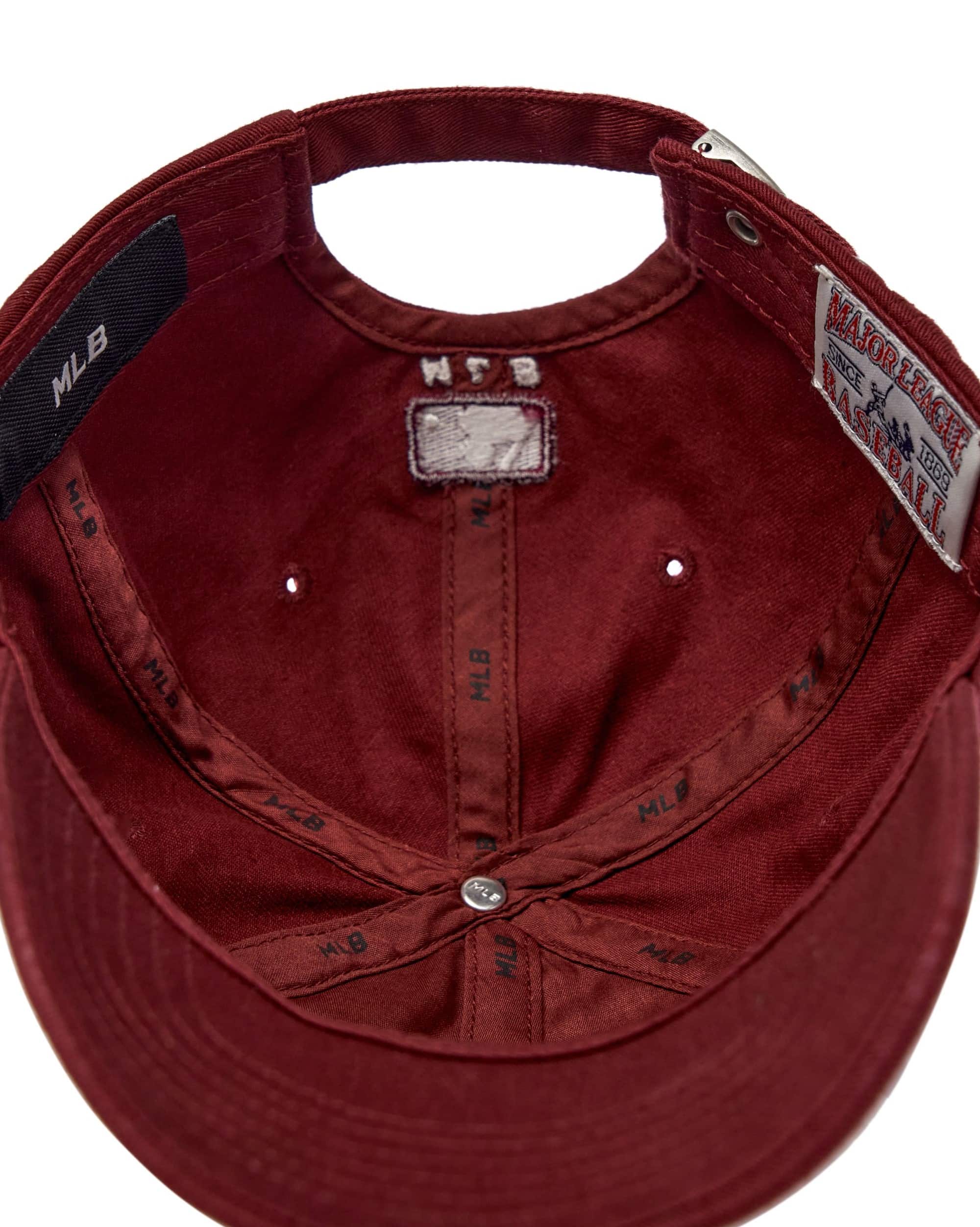 Nón MLB LA Rookie Unstructured Ball Cap LA Dodgers Wine 3ACP7701N-07WIS 1