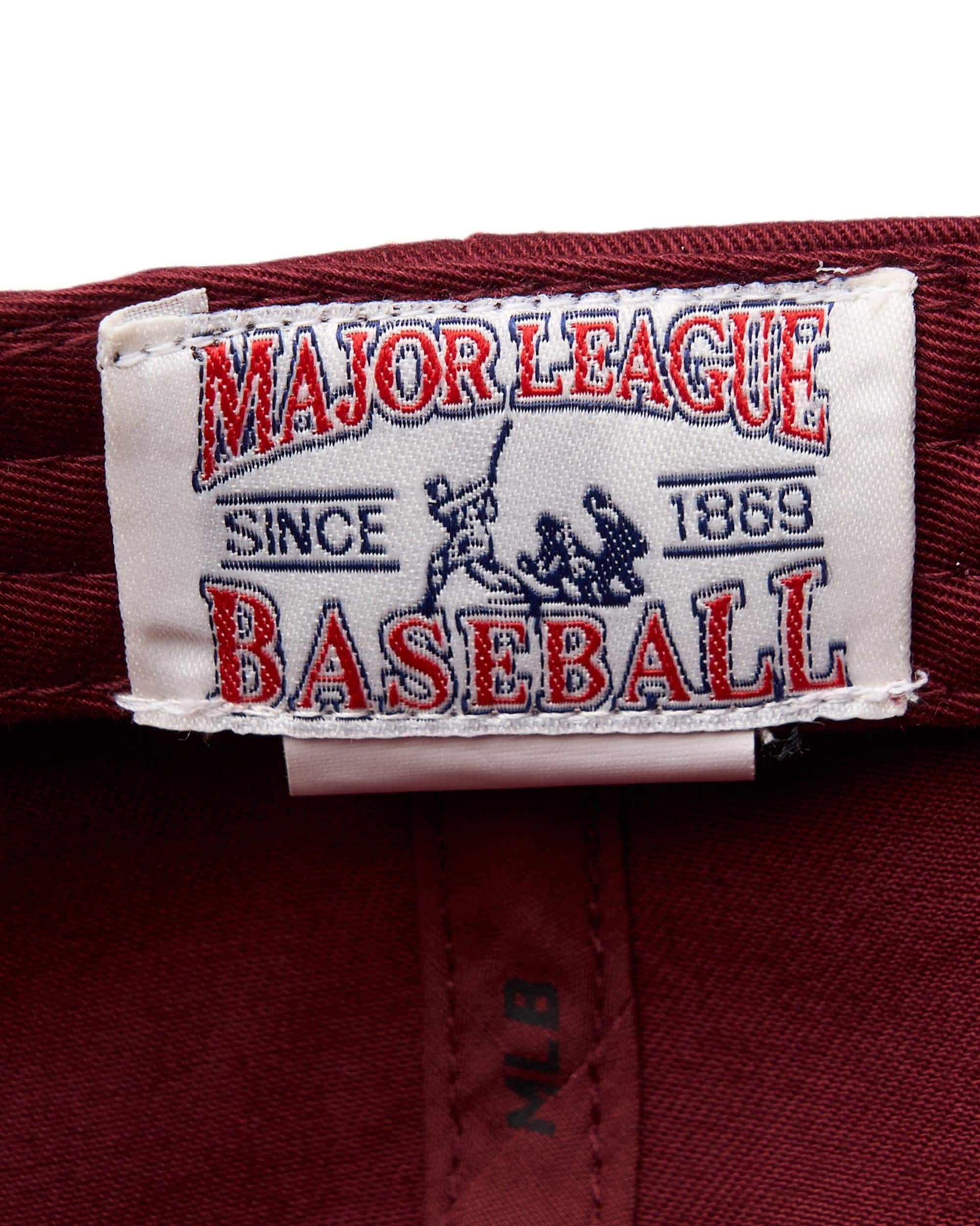 Nón MLB LA Rookie Unstructured Ball Cap LA Dodgers Wine 3ACP7701N-07WIS 11