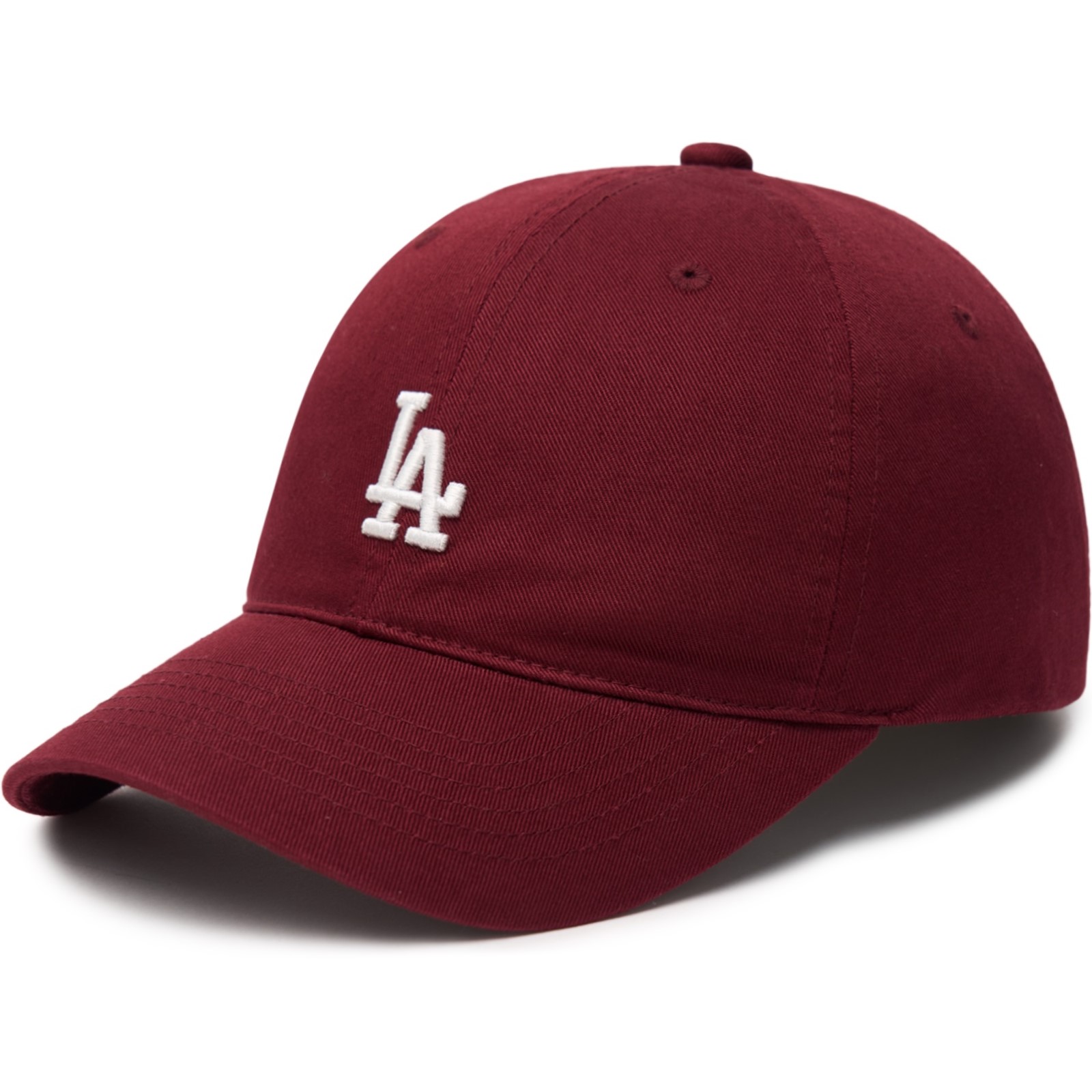 Nón MLB LA Rookie Unstructured Ball Cap LA Dodgers Wine 3ACP7701N-07WIS 12